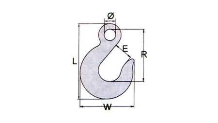 Load image into Gallery viewer, G70 Eye Slip Hook
