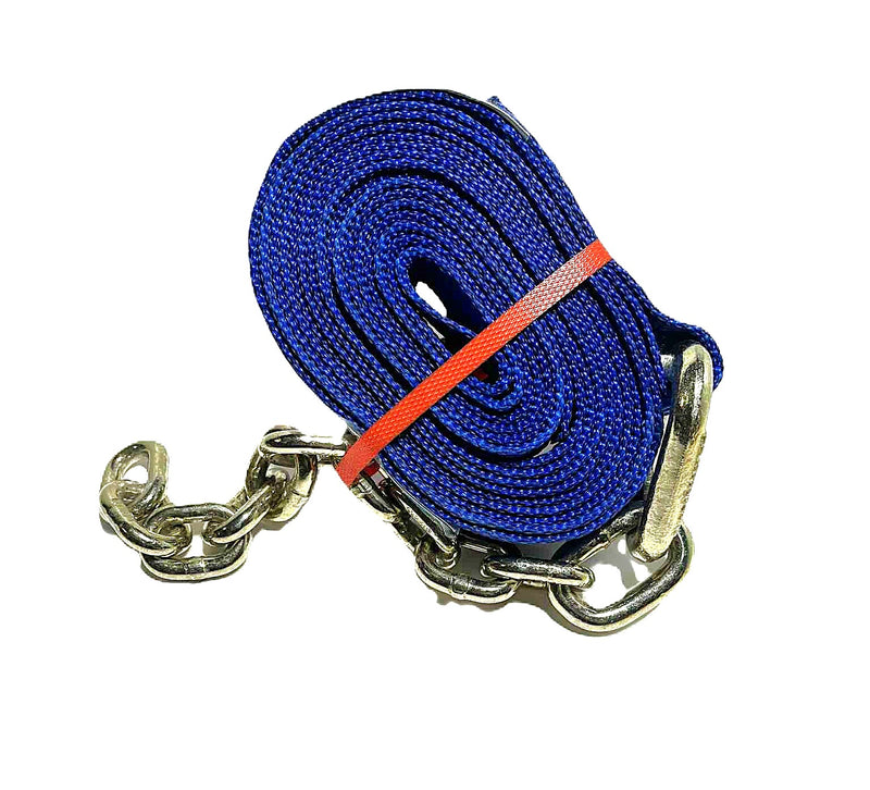 Load image into Gallery viewer, WINCH STRAP W/ CHAIN LINK - 2"
