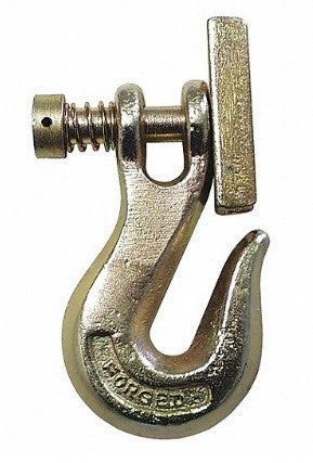 Clevis with locking latch