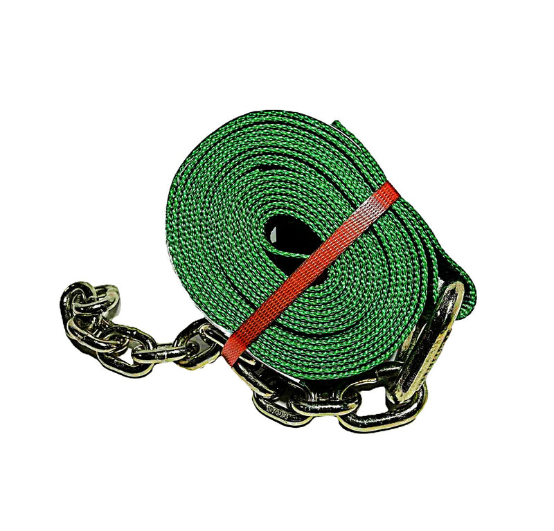 Load image into Gallery viewer, WINCH STRAP W/ CHAIN LINK - 2"
