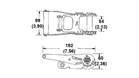 Load image into Gallery viewer, RATCHET BUCKLE W/ QUICK RELEASE - 2"
