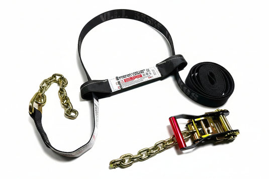 WHEEL TIE-DOWN W/ CHAIN LINK - 16 FT