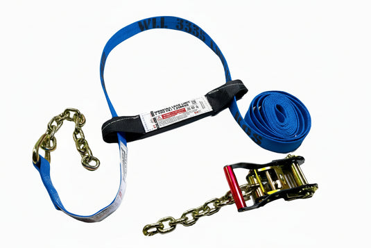 WHEEL TIE-DOWN W/ CHAIN LINK - 16 FT