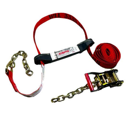 WHEEL TIE-DOWN W/ CHAIN LINK - 16 FT