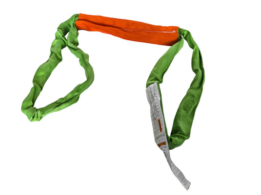 This 4-foot round recovery sling is a flexible, high-strength lifting and towing solution ideal for vehicle recovery, rigging, and material handling. Constructed with durable polyester fibers encased in a tough, protective outer jacket, it provides strength, durability, and reduced risk of damage to the load or vehicle.