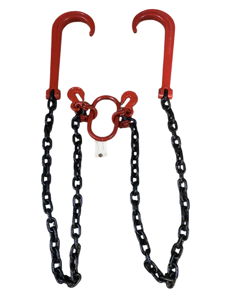Load image into Gallery viewer, G80 V-CHAIN SLING W/ BIG J HOOK
