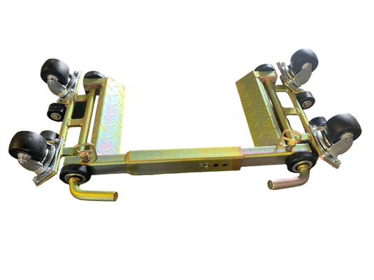 car dolly with swivel caster wheels