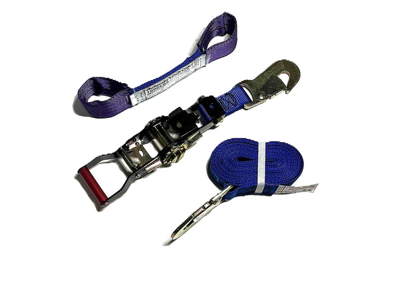 Load image into Gallery viewer, 3-PIECE DOLLY STRAP W/ FLAT HOOK - 1"
