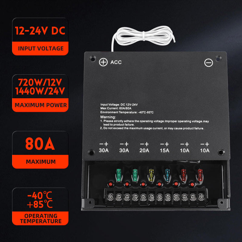 Load image into Gallery viewer, Switch Panel Circuit Control Box With ACC
