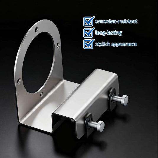 Metal bolt-on light bracket for watermelon style light.