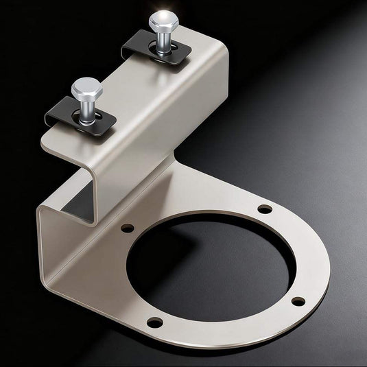 metal bolt-on mounting bracket for watermelon lights.