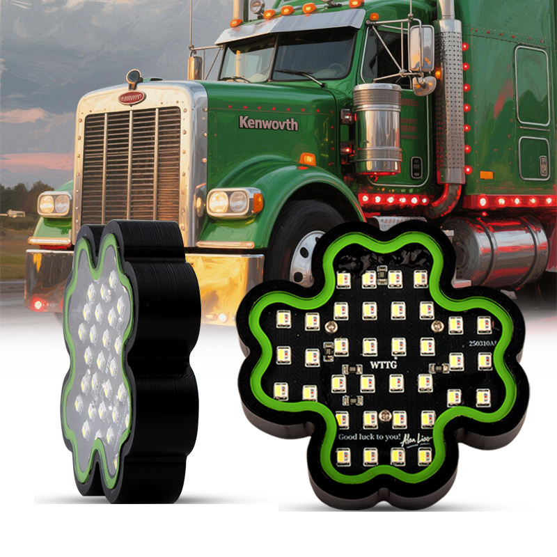 Load image into Gallery viewer, Waterproof Four Leaf Clover LED Rock Light
