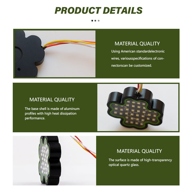 Load image into Gallery viewer, Waterproof Four Leaf Clover LED Rock Light
