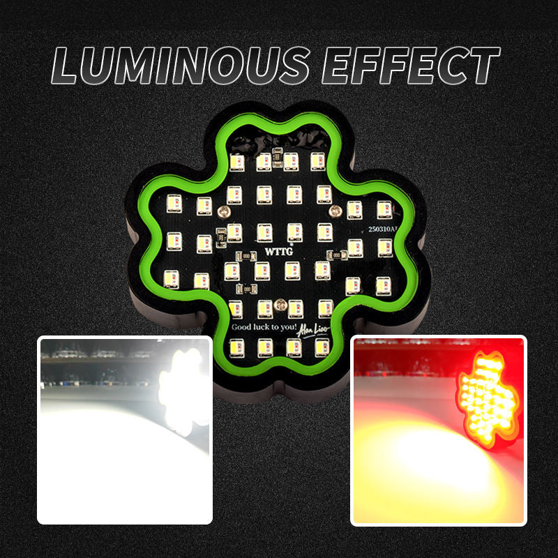Load image into Gallery viewer, Waterproof Four Leaf Clover LED Rock Light
